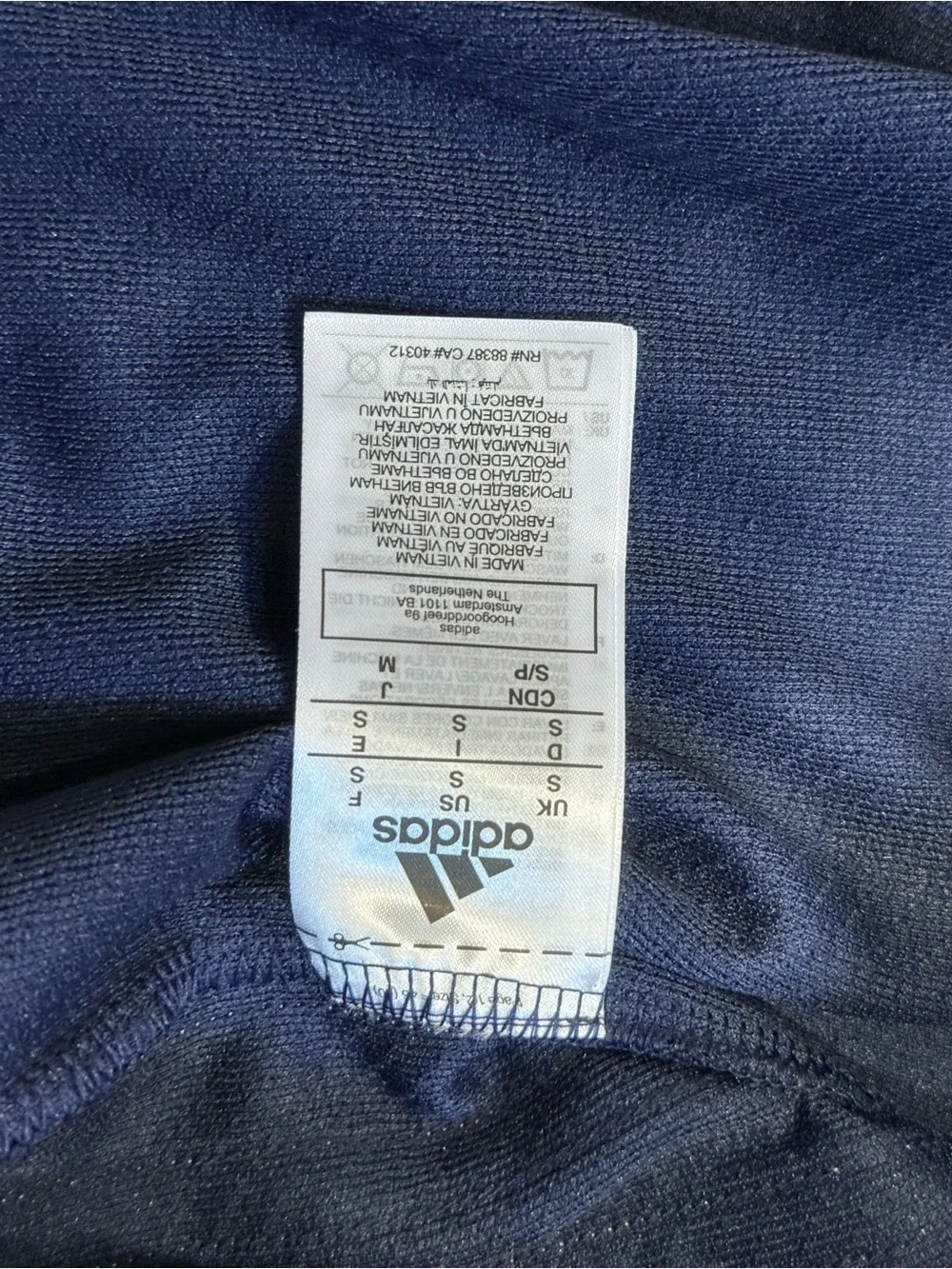 Adidas Jr Kraken Hockey Jersey- S